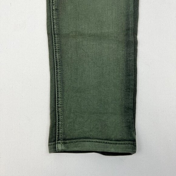 Maurices Womens Mid Rise Skinny Pants Green Size Medium Regular Stretch - Picture 5 of 8